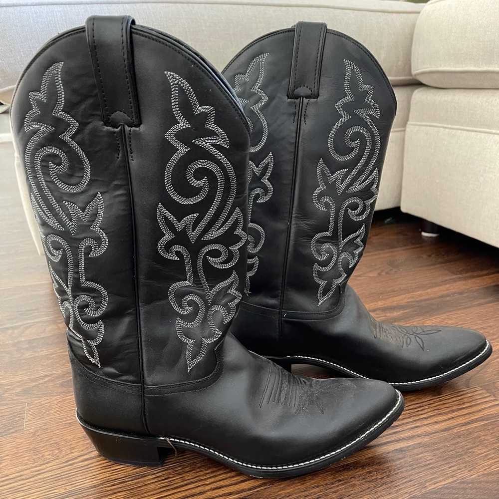 Black Cowboy Boots
